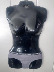 Disney Nightmare Before Christmas Gray Cotton Bikini Panty Sissy Underwea XLARGE - Picture 1 of 3