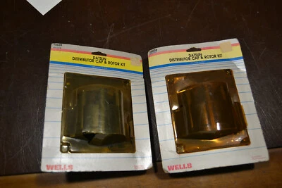 Лот из 2 для 1979-1983 Nissan 280ZX дистрибьютор крышка колодцы 15538 1980 1981 1982 - Изображение 1 из 4