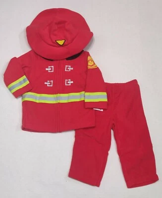 Carter's Firefighter Halloween Costume 12 Months Fleece Reflective - Image 1 of 3