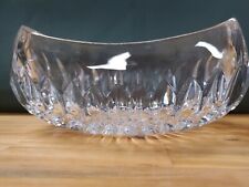 Gorham Cut Crystal Clear Althea 8” Oval Serving Bowl