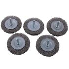 Effective Wire Brushes for Drill Remove Rust and Dust with Ease 3inch Set of 5