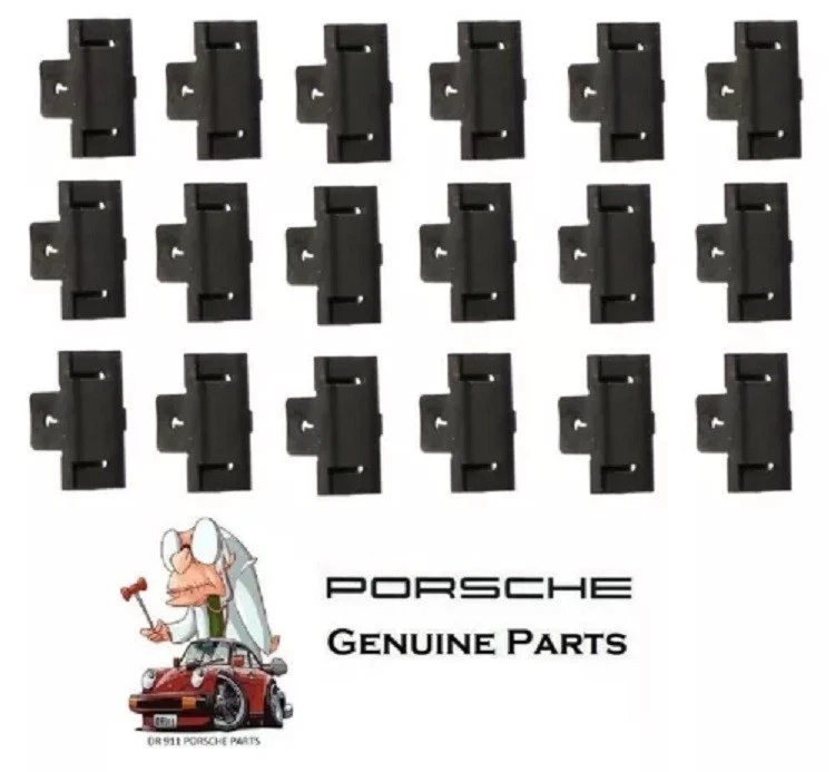 Porsche 911 (1999-2013) Clip (18) para cubierta de panel basculante (falda lateral) GENUINO Foto 1 de 1