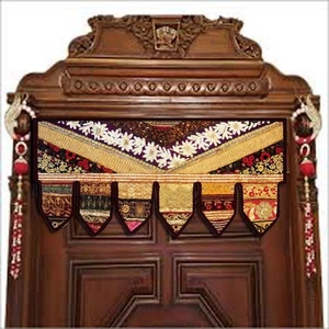 40" EXQUISITO ABALORIO PUERTA VENTANA TOPPER TORAN CENEFA TAPIZ REGALO TEMPORADA FESTIVA - Imagen 1 de 7