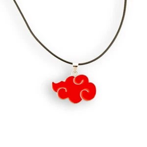 Collana Naruto Akatsuki Nuvola Rossa Itachi Obito Pain Konan Ciondolo Cosplay - Foto 1 di 9