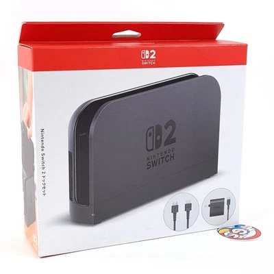 Dock Set Nintendo Switch 2 Japan New (Region Free/Official Nintendo) - Image 1 of 4