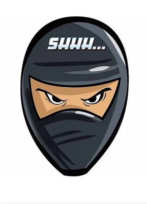 Ninja Party Supplies Red Boys birthday Invitations with envelopes and seals 8ct. - Image 1 of 3