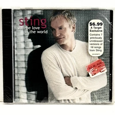 Factory Sealed (shrink wrapped) Still Be Love In The World by Sting Live CD - Imagem 1 de 2