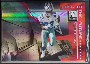 2007 Donruss Elite Back to the Future Red Michael Irvin/Terrell Owens /200 - Picture 1 of 2