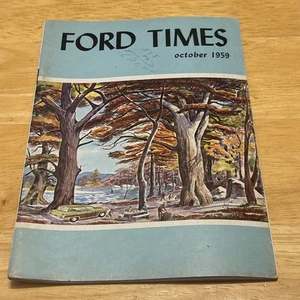 1959 Oktober Ford Times Magazine Garner State Park Texas Cover Cherokee Country - Bild 1 von 24