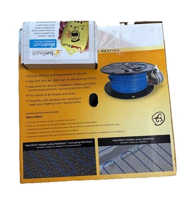 Suntouch WarmWire Radiant Electric Floor Heating Wire 120-Volt - 70 sq. ft. - Image 1 of 2
