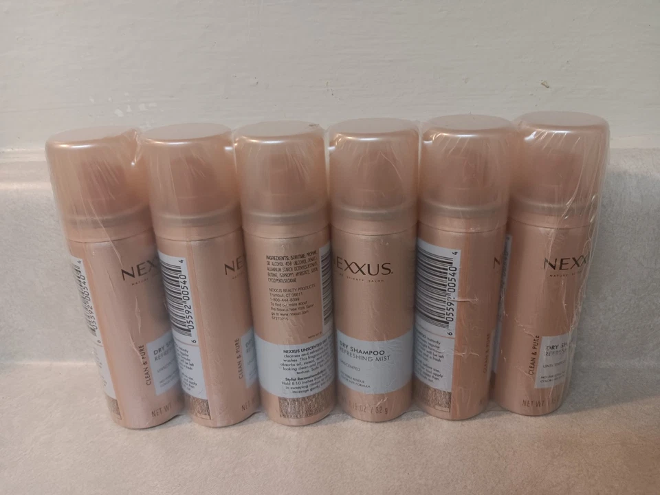 Nexxus Dry Shampoo Refreshing Mist 6-Pack New Sealed!! - Image 1 of 4