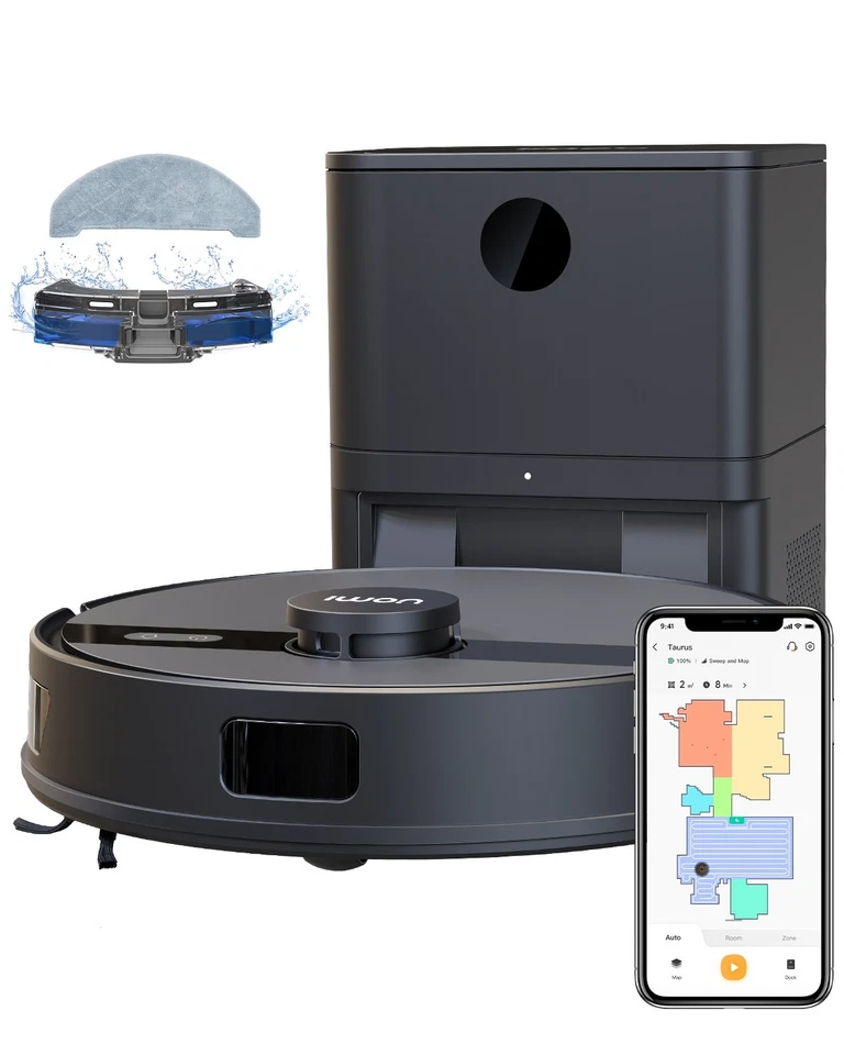 IMOU RV1L Pro Saugroboter| 3-in-1 Staubsauger Wischfunktion| 4500Pa - Bild 1 von 4