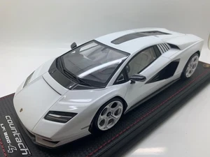 MR MODELS LAMBORGHINI COUNTACH LPI 800-4 WHITE LTD TO 49 LAMB052SE7 - Bild 1 von 10