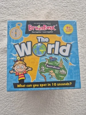 BRAINBOX -THE WORLD-THE GREEN BOARD GAME CO.  - Image 1 of 4
