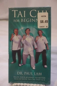 Tai Chi for Beginners (VHS 2002) Dr. Paul Lam BRAND NEW sealed - Picture 1 of 4