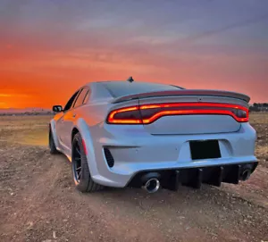 Dodge Charger SRT Hellcat Widebody Rear Bumper Valance Diffuser 2020 2021 2022 - Picture 1 of 1