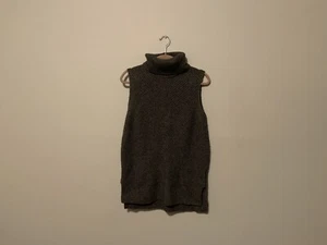 Boss Hugo Boss Rollkragen-Top Damen grau ärmellos Medium - Bild 1 von 4