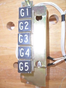 SNACK SODA VENDING MACHINE SELECTION BUTTONS ASSEMBLY - Picture 1 of 8
