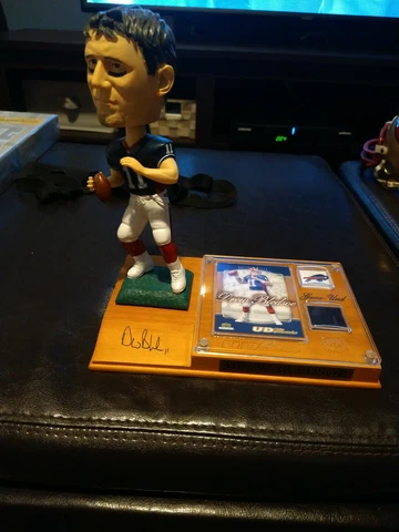 Drew Bledsoe Upper deck Classic Limited Bobblehead 10/600 Loose No box Cover