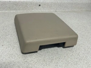 08 - 12 FORD ESCAPE CENTER CONSOLE VYNIL ARMREST LID BEIGE OEM - Picture 1 of 3