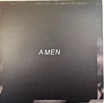 Death Engine – Amen 10" vinyl record 2013 noise hardcore EP New black import - Image 1 of 4
