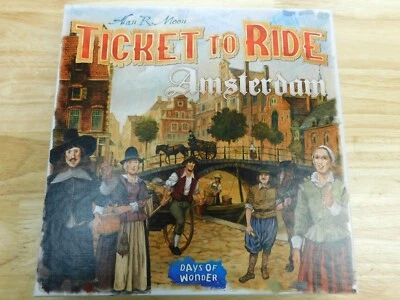 DoW Ticket to Ride Amsterdam in opened but complete and in great shape - Image 1 of 4
