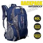40l Hiking Camping Bag Large Waterproof Backpack Outdoor Travel Luggage Rucksack