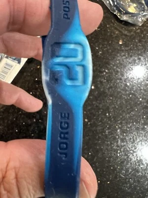 New York Yankees Jorge Posada Daily News Silicone Wristband Bracelet - Image 1 of 4