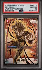 Goku FP-006 PR Launch Event Prize Winner PSA 10 Dragon Ball Super Fusion World