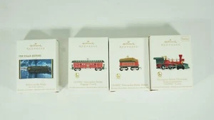 Hallmark 2012 Lionel Nutcracker Christmas Locomotive Set & Polar Express F3-1 - Picture 1 of 10