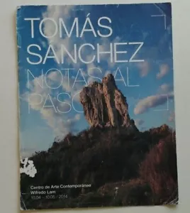 Cuban Art Catalogue "Notas al Paso" Cuban Artist Tomas Sanchez Folded Brochure - Bild 1 von 6