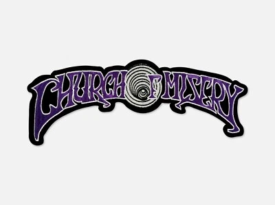  ##Church of Misery## Embroidered Backpatch. - Image 1 of 2