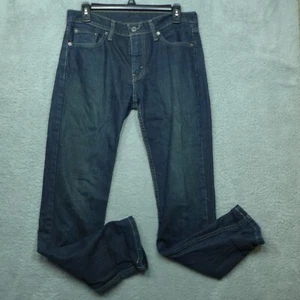 Levis 511 Dark Wash Mid Rise Blue Jeans Men's Size 30x32 - Picture 1 of 12