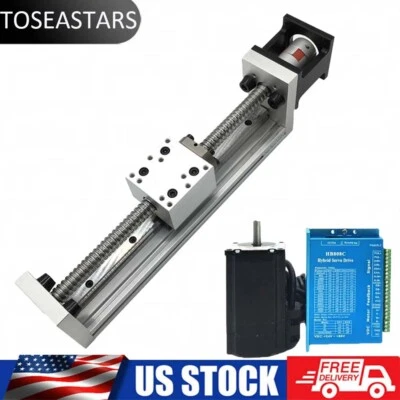 Nema23 Linear Slider motion system motor precision kit 60KG load for engraver  - Image 1 of 4