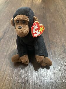 Peluche jouet Ty Beanie Baby Congo the Gorilla - 4160