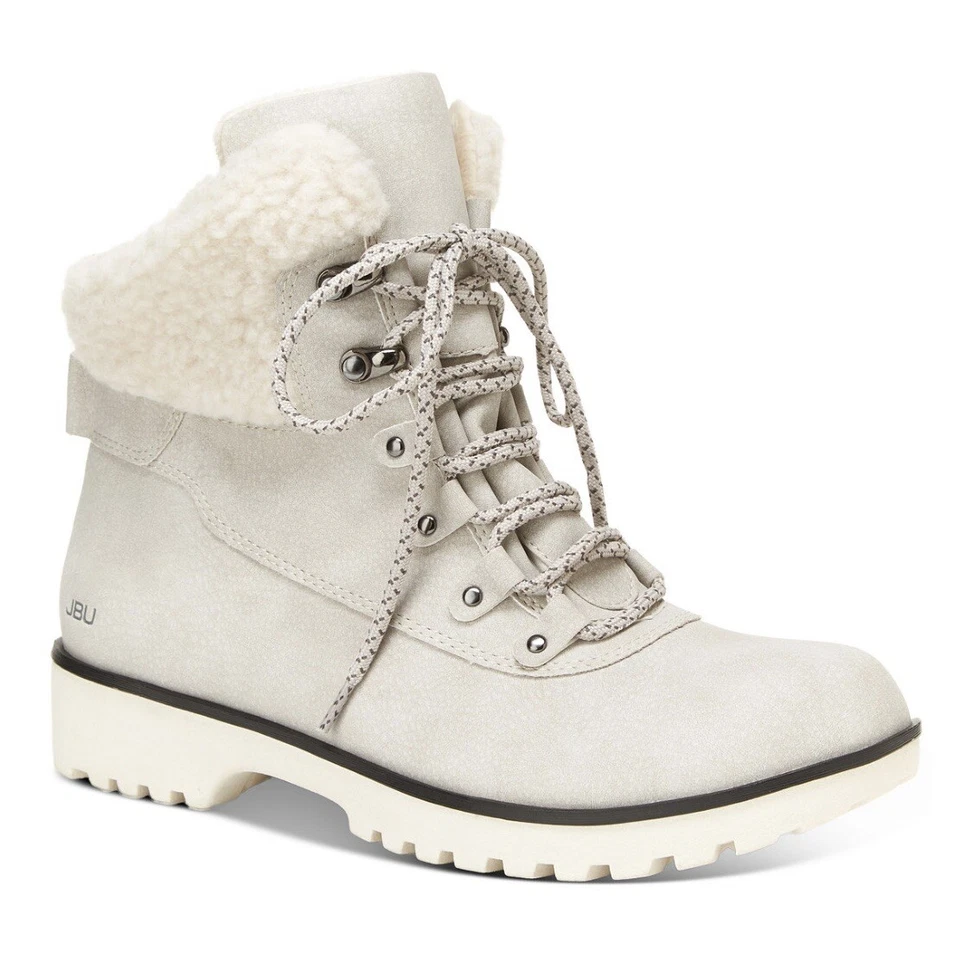 JBU Redrock Women's Ankle Boots Size 6.5M Stone White Water Resistant