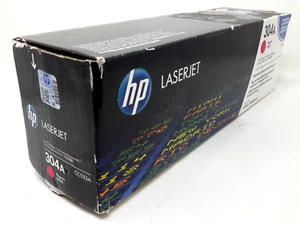 Genuine HP 304A CC533A Magenta Print Cartridges for LaserJet CP2025, CM2320 mfp - Picture 1 of 5