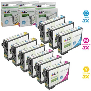 LD Reman Ink for Epson T200XL/T200 9PK: T252XL120 T252XL220 T252XL320 T252XL420 - Picture 1 of 9