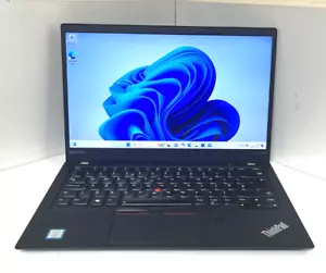 FAST Lenovo Thinkpad X1 Carbon 7th Gen 7500U Core i7 8GB RAM-256SSD Win 11 (3) - Picture 1 of 9