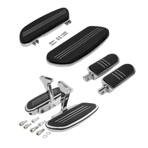 Driver Passenger Floorboard Footpeg Pegs Fit For Harley Touring Glide 1993-2024 - Picture 1 of 12