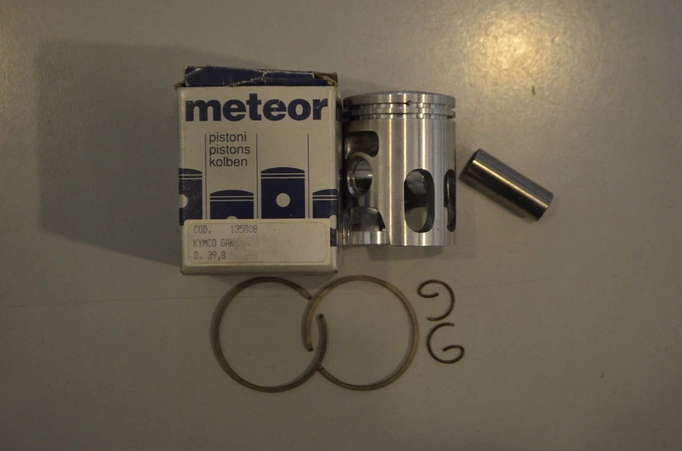 Kit Pistone Meteor PC1358080 D. 39,8 - KYMCO GAK-SNYPER-SPACER 50 (non cromato) - Imagen 1 de 1