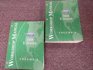 2008 Ford E Series E250 Econoline Van Shop Service Repair Manual Cargo xo - Foto 1 di 1