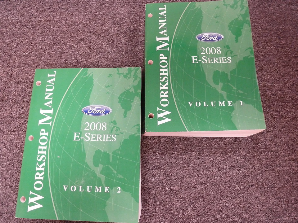 2008 Ford E серии E250 Econoline фургон магазин сервис ремонт ручной грузовой xz - Изображение 1 из 1