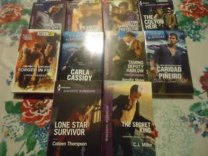 14 Harlequin and Silhouette Suspense Lot 11 Books in good/acceptable condition - Picture 1 of 2