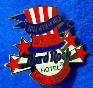 PIN Hard Rock Café LAS VEGAS PERSONAL GALARDONADO 4 de julio de 2011 estrellas fugaces - Imagen 1 de 1