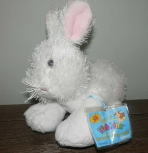 Webkinz white BUNNY rabbit large WITH sealed unused code tag - Picture 1 of 5