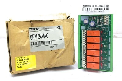 Trend 6RM/24VAC Relay Module Mods-000705 AP105344 ISS 1 - Image 1 of 4
