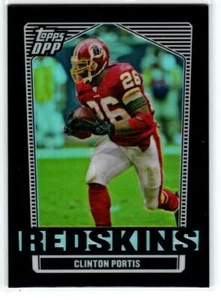 2007 Topps Draft Chrome Black Refractors #16 Clinton Portis (ref 190781) - Picture 1 of 1