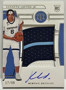2022-23 Panini National Treasures Kenneth Lofton Jr. Rookie Patch Auto /99 RPA
