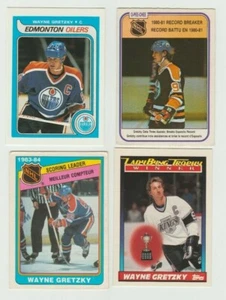Wayne Gretzky NHLPA O-PEE-CHEE TOPPS Card Lot (4pcs) - Bild 1 von 2
